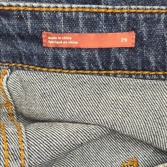 Anthropologie Pilcro Casual Elastic Wide Leg High Rise Relaxed Jeans Size 29 - Picture 12 of 13